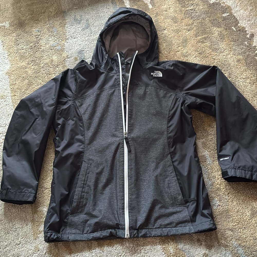 THE NORTH FACE Girls’ Hooded Rain Jacket XL (18)